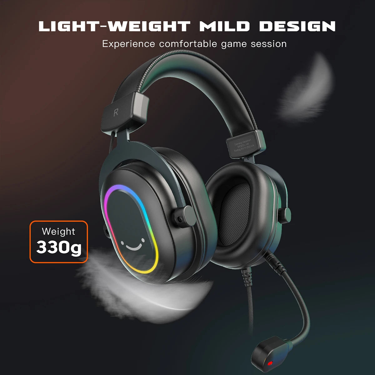 RGB Gaming Headset w/ Mic - Top Tier Tronix